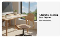 Bamboo Seat Cushion Breathable Summer Cooling Chair Mat Double-Sided Carbonized Bamboo Chair Cushion for Commuters, Students, Car, Hot Weather, Home