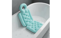 Skin-Friendly Material Full Body Bath Pillow Single-Piece Design Full Body Bath Mat Thick Padding Bathtub Backrest Cushion Quick Drying for Adults