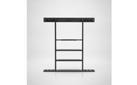 Space-Saving Wall-Mounted Pool Cue Rack Wooden Pool Cue Rack with Shelves Compact Organized for Homeowners