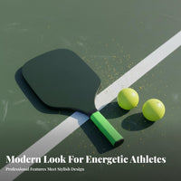 Pickleball Paddle Set Non-Slip Grip Pickleball Paddle and Sphere Set Sports Equipment Long-Lasting Lightweight Design