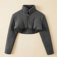 Shoulder Warmer Breathable Cropped Upper Upper Garment Long Sleeves Cold Weather Clothing