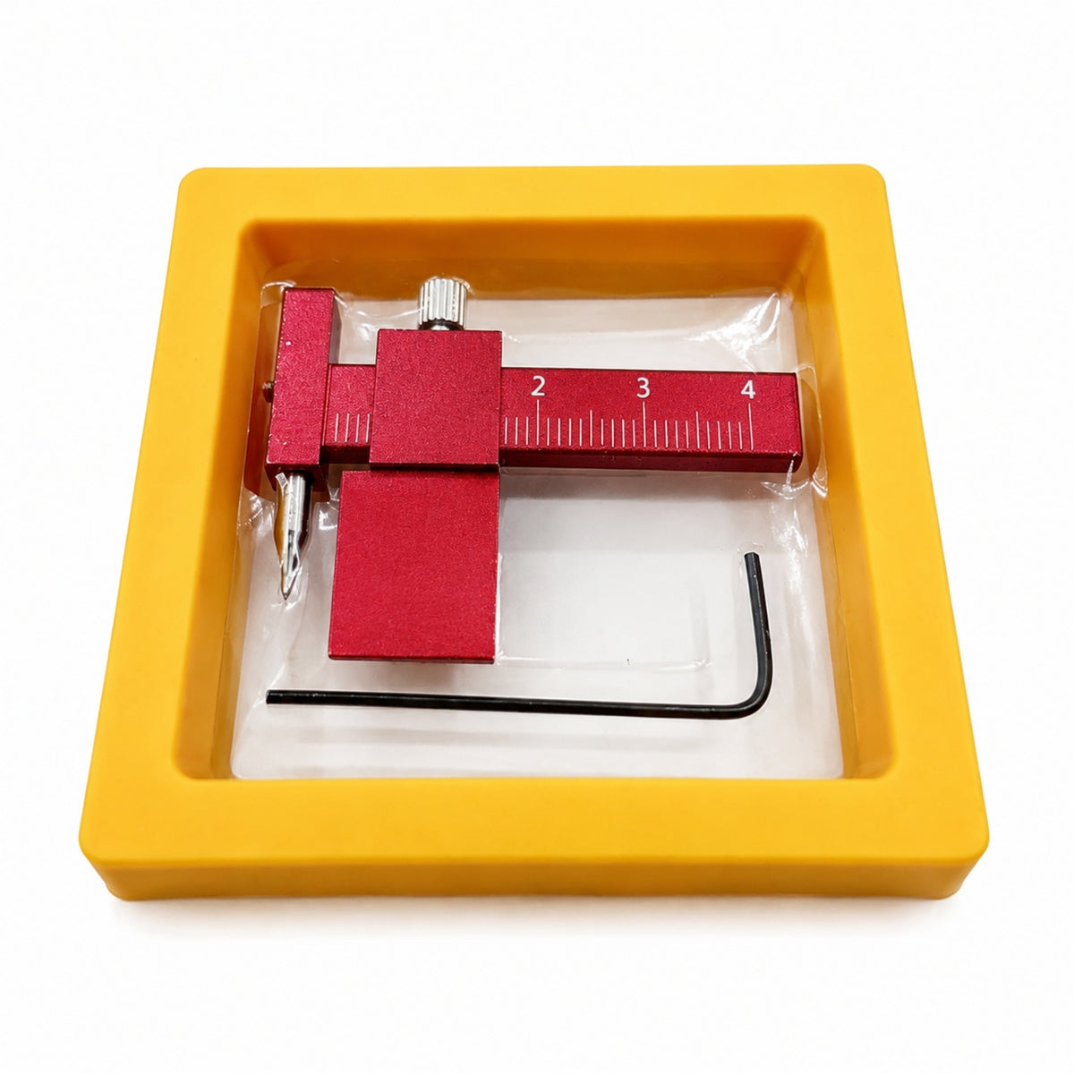 Parallel Scribing Tool Metal Scribing Tool with Wrench Model Marking Scriber for Hobbyists