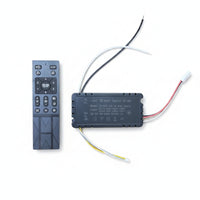 Easy Installation Ceiling Fan Speed Light Controller Control Receiver Kit Wired Controller Wall Mount Holder Handheld Electrical Accessory for Bedroom