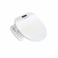 Universal Fit Heated Bidet Seat Handheld Controller Control Smart Toilet Seat Warm Air Drying Bathroom Fixture Night Light for Home