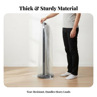 Heater Protection Bag Dust Resistant Clear Dust Protector Reusable Transparent Appliance Cover for Homeowners, Renters, Moving, Closet, Basement