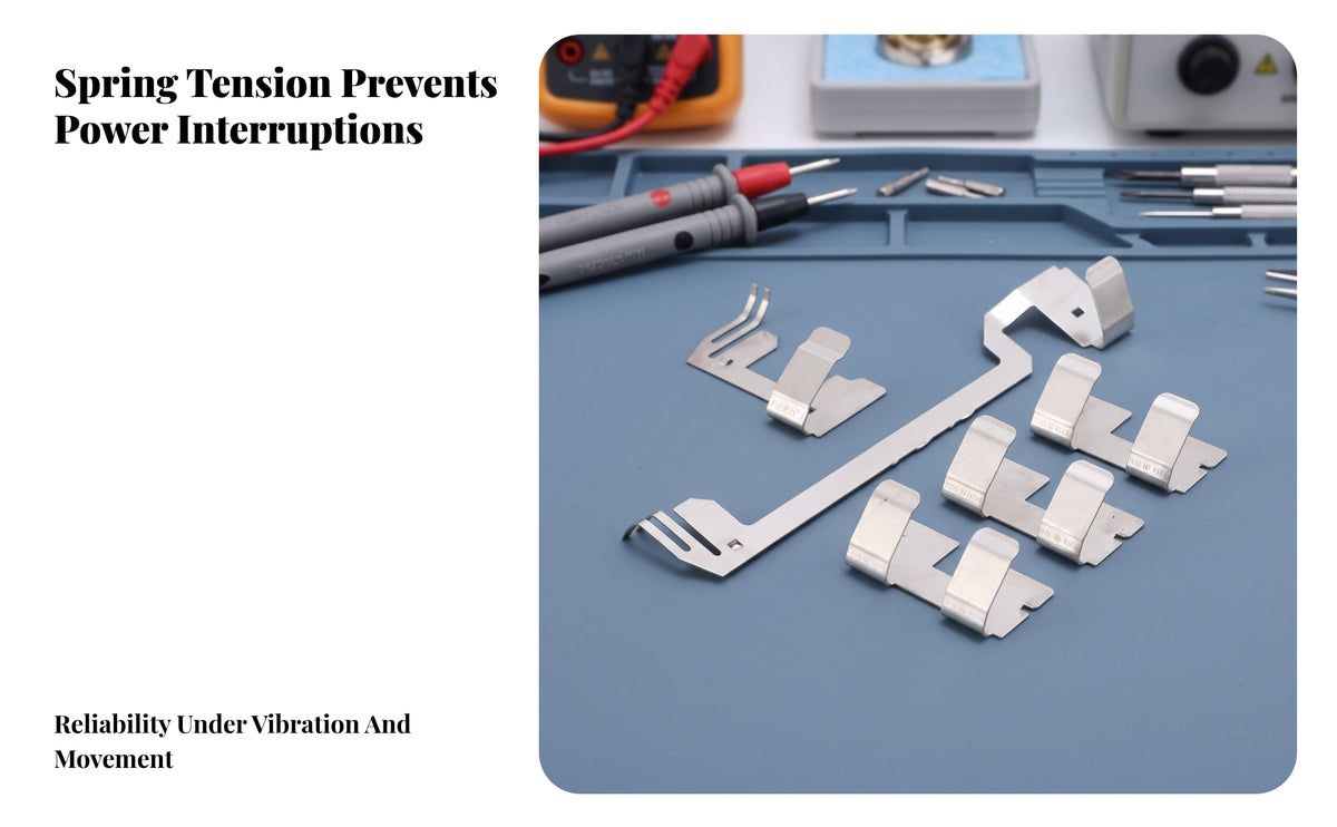 Compartment Spring Terminal Piece | Replacement, Compatible, Multimeter terminal Strip, for Refurbishment