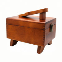 Shoe Care Box Hinged Shoe Care Kit Rectangular Kit for Closet