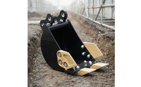 Mini Digger Digging Bucket Versatile Mini Digger Tool Universal  for Forestry, Landscaping, Farming