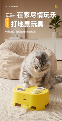 Electric Whack-a-Mole Cat Toy