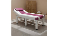 Beauty Treatment Bed Foldable Folding Massage Bed Upholstered Exam Couch Thick Padded Cushion Massage Couch Easy to Clean