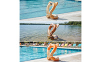 Underarm Swim Flotation Aid with Hand Grips Sturdy Floating Tube High Quality
