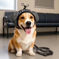 Canine Ear Muffs Secure Fit Adjustable Dog Earmuff Soft Padded Canine Ear Muff for Salon