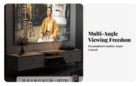 Electric TV Cabinet Sturdy Construction Display Device Cabinet 30kg Load Capacity Retractable Display Device Stand for Home Theater Enthusiasts