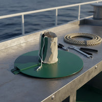 Rat Guard with Textile Sleeve Painted Ship Rat Barrier Plate Boat Rodent Guard Effective Low-Profile for Dock Masters, Ships