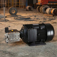 High Pressure Pump with Motor Industrial Motor Pump Unit Heavy-Duty for Professionals, Workshops, Car Wash, Misting