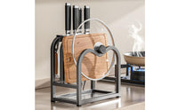 knives and Board Holder Drain Tray Cutting Boards Holder Multi-Compartment Lid Storage Rack