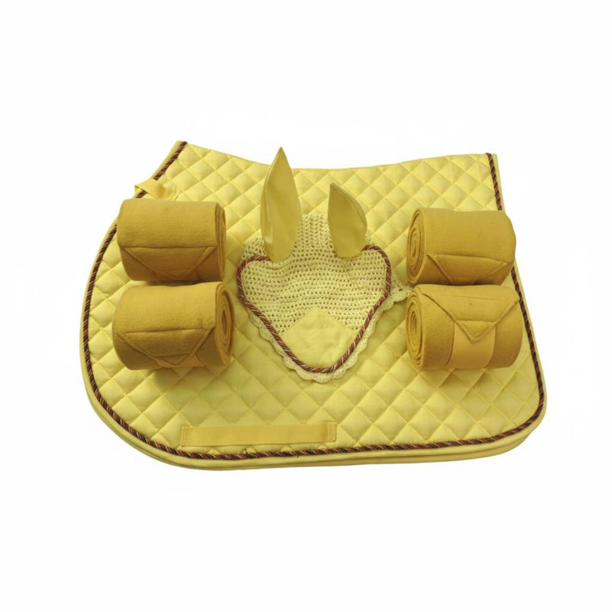 Safeguarding Racing Horse Tack Set Breathable Quilted Horse Pad Set Soft for Riding