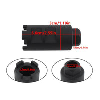 Rear Damping Spring Removal Tool Heavy Duty Shock Absorber Adjustment Spanner High Force 4-Pin Wrench for DIY Enthusiasts
