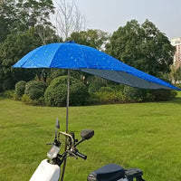 电动车雨快拆可折叠电瓶车雨棚蓬防晒遮阳挡雨踏板摩托车防雨伞
