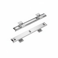 2 Pieces Cabinet Basket Track Thickened Full Extension Drawer Slide