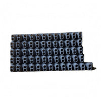 10 Pieces Ribbed Conductive Rubber Strip Black Keyboard Contact Point Strip Long Narrow Music Instrument Part