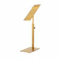 Adjustable Footwear Display Stand Stainless Steel Single Shoe Riser Easy Assembly for Closet