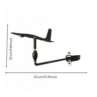 Clamp Mount Sailboat Wind Vane Long Arm Mast Wind Vane Streamlined Marine Hardware