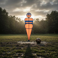 Foldable Kick Wall Stable Football Barrier Mannequin Kick Practice Target for Coaches