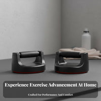 2 Pieces 360 Degree Press-up Handles Multi-Functional Rotating Press-up Stands