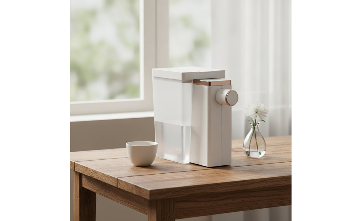 Instant Hot Water Dispenser Automatic Countertop Hot Water Dispenser Appliance Adjustable Touchscreen for Office, Kitchen