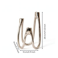 Three-Arm Candlestick Holder Sleek Candle Holder with Three-Branched Elegant Decor for Event Planners, Weddings, Restaurants