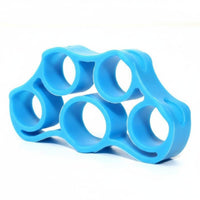 Increases Flexibility Silicone Finger Stretcher High Elasticity Finger Strengthener Long-Lasting Grip Strength Exerciser Portable for Rehab Patients, Athletes, Musicians, Physical Treatment