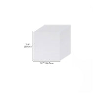 175 Pieces Shrinks to 20% Size Shrink Plastic Sheet Set Frosted and Glossy Sides Heatable Shrinky Paper Kit for Children