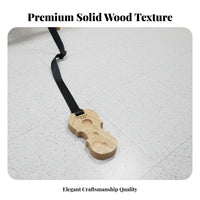 Non-Slip Cello Endpin Holder Sturdy Wood Wooden Cello Endpin Rest Enhances Stability Long-Lasting for Cellists