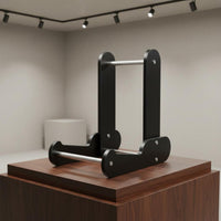 Wooden Guitar Stand Scuff Protection Upright Instrument Display Rack Upright Instrument Display Easy Assembly for Music Room