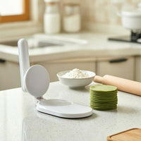 Manual Pastry Press with Handle Lever-Style Hand Press Mold Uniform Wrapper Maker Beginner-Friendly for Home Cooks, Beginners, Baking