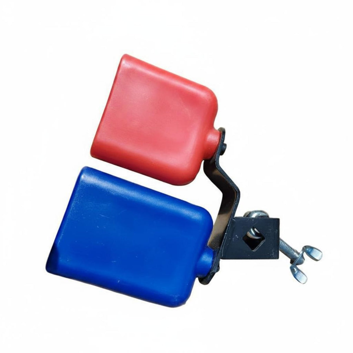High and Low Tones Double Cowbell Band Accompaniment Two-Tone Tone Cowbell Shockproof Resistant Classroom Percussion Percussion Bell Crisp Sound for Students, Kids, Beginners, Stage Performance