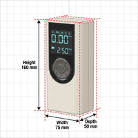 Portable Electric Air Pump Automatic Shut-off Digital Car Tire Inflator Rerecharge Able Portable Air Compressor for Outdoor Enthusiasts, Travel