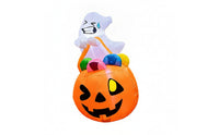 Inflatable Specters in Pumpkin Lighted Specters in Pumpkin Inflatable Bright Outdoor Decoration for Yard