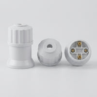 Ceiling Lighting for Home Office with E27 Lamp Holder, Flame Retardant Bakelite Hanging Light, Wear-Resistant Screw Base, 6A Single Pack