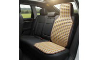 Backrest Cushion Breathable Cushion with Bamboo Slats Cooling for Drivers, Commuters, Road Trips