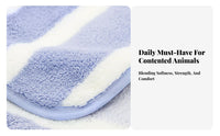 Thickened Pet Bath Towel Soft & Comfortable Absorbent Pet Towel Long-Lasting for Cat Owners, After Walks, Outdoor, Camping