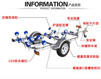 Boat Trailer Single Roller with Pin for Yacht and Inflatable Boat
