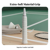 Badminton Racket Cover Super Soft Badminton Grip Tape Tacky Feel Racket Cover Tape for Athletes, Gymnasium