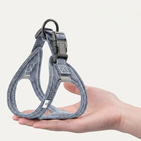 Dog Harness and Dog Leash Set, Adjustable Reflective Vest for Cat Harness and Small Dog Leash, No Pull Puppy Leash for Training and Dog Walking