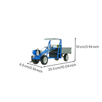 1/16 Tractors with Trailer Miniature Farm Vehicle Set Diecast Die-Vehicle Model Set for Pretend Play