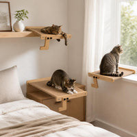 All-Season Cat Hammock Window Perch Bed for Multiple Cats, Large Hanging Cat Bed