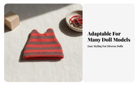 Doll Hat Adorable Design 1/12 Scale Miniature Cap for Hobbyists