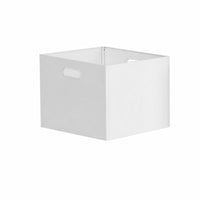 Foldable Storage Box Rectangular Storage Box with Handle Container Multipurpose for Shelf, Closet