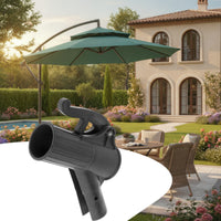 Umbrella Handle with Mounting Bar Easy to Install Umbrella Fixed Handle Hardware Heavy-Duty Long-Lasting for DIYers